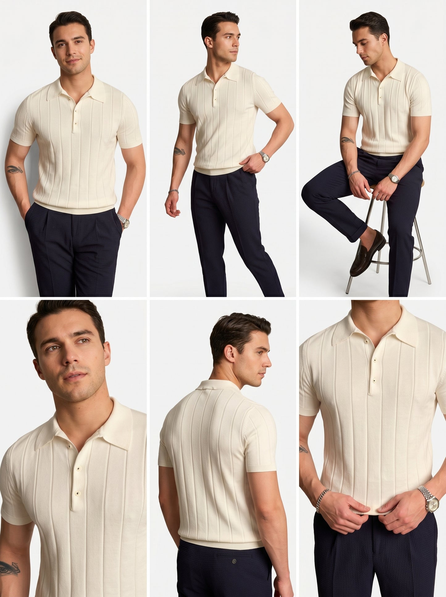 Mercer Rib Polo