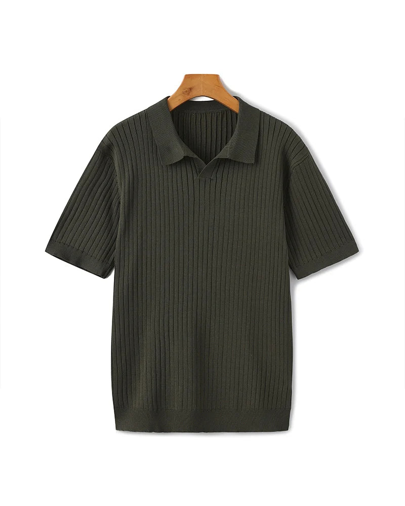 The Ribbed Polo