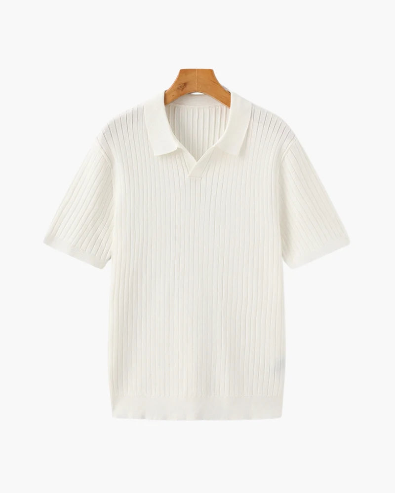 The Ribbed Polo