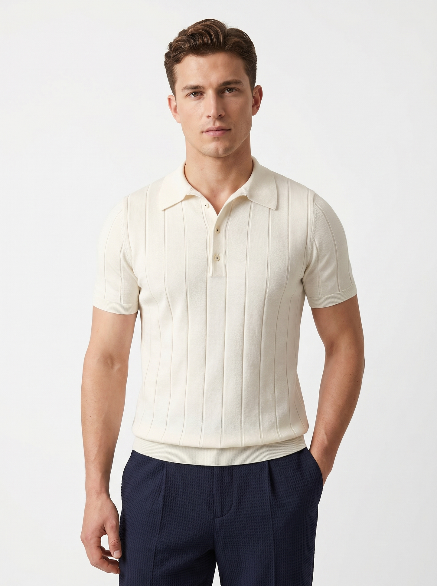 Mercer Rib Polo
