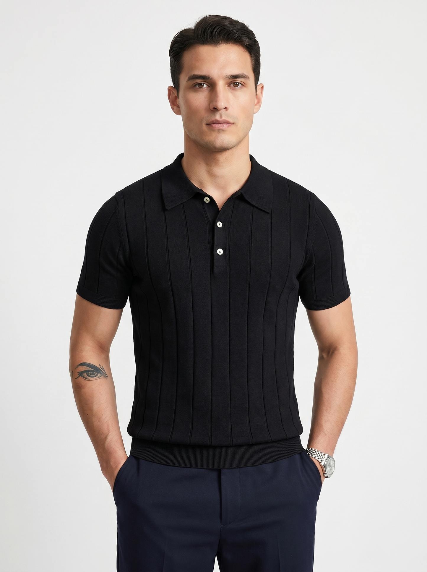 Mercer Rib Polo
